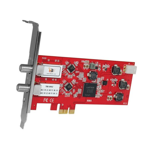 TBS6902 DVB-S2 Dual Tuner PCIe Card - Image 2