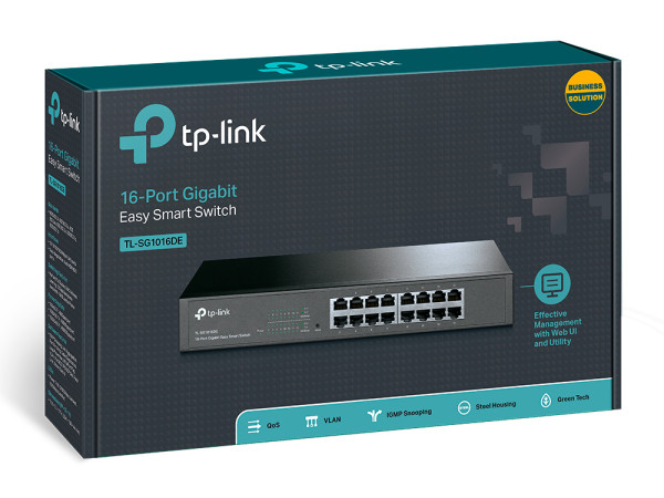 TP-Link TL-SG1016DE switch Easy Smart 16x gigabit Ethernet - Image 3