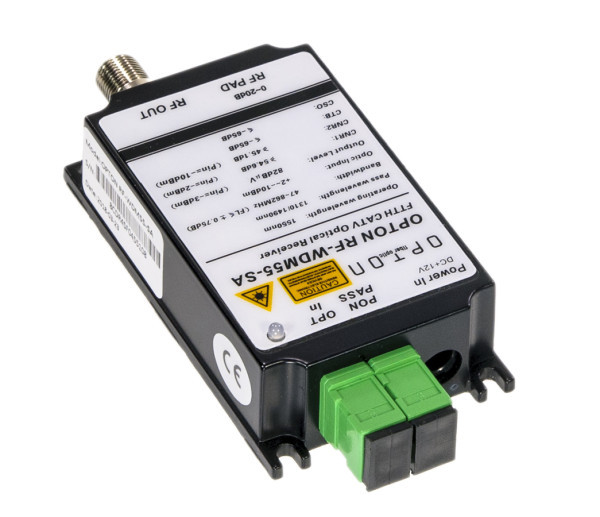 FTTH CATV Aktivni optički prijemnik 1550nm WDM - Image 2