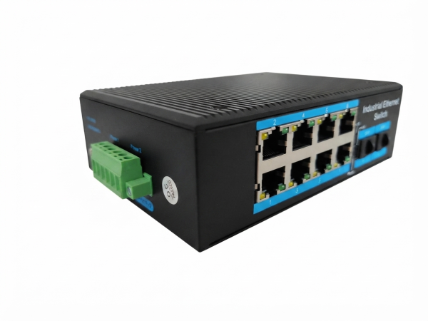 ExeLink ISG1010P neupravljivi industrijski switch 8x10/100/1000 Base-T porta (POE/POE+) 2x1000 Base-X - Image 2