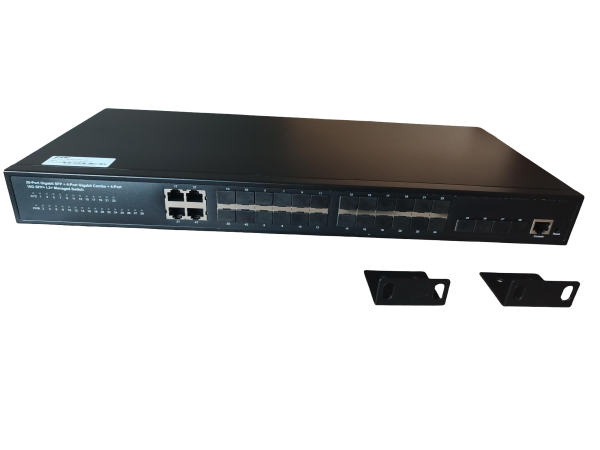 Exelink SGX3728S-V2 upravljivi switch za Rack 24x1000Base-X SFP,4x10/100/1000 Base-T combo,4x1G/10 GE Base-X SFP+ porta L3 - Image 3