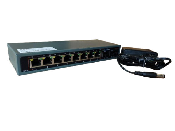 ExeLink SMX1009 switch 8x1/2.5G Base-T;1x1G/10 GE Base-X SFP+ porta - Image 2