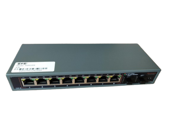 ExeLink SMX1009 switch 8x1/2.5G Base-T;1x1G/10 GE Base-X SFP+ porta - Image 3