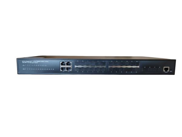 Exelink SGX3528S-V2 switch za Rack 24x1000Base-X SFP,4x10/100/1000 Base-T combo,4x1G/10GE Base-X SFP+ porta