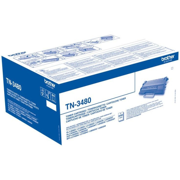 Toner TON Brother Toner TN-3480 Schwarz bis zu 8.000 Seiten nach ISO 19752 - Image 2