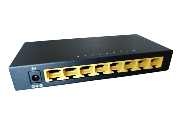 ExeLink SF1208 switch 8 Ethernet Portova, metalno kućište - Image 3