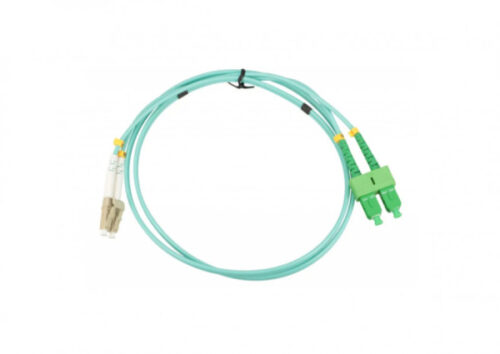 Extralink LC/UPC-SC/APC Multi Mode, OM3, Duplex, 3mm, 1m