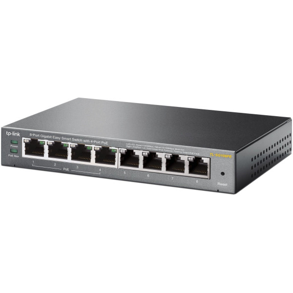 TP-Link switch TL-SG108PE Metall 4x POE - Image 3