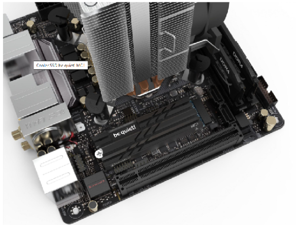 Kuler za SSD be quiet! MC1 - Image 2