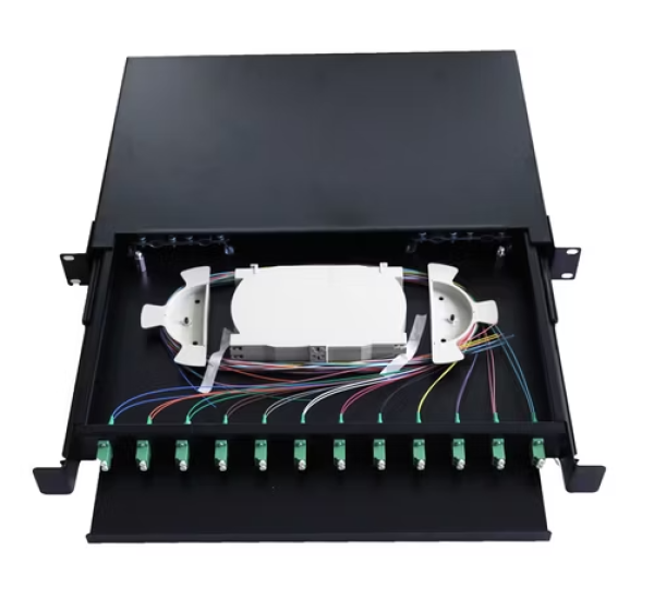 Optički patch panel ExeLink sa 12 konektora SC/APC za rek orman - Image 2