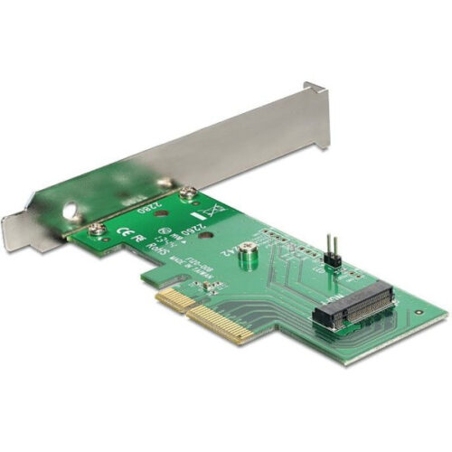 M.2 adapter PCI-E Card > 1 x M.2 NGFF DeLOCK